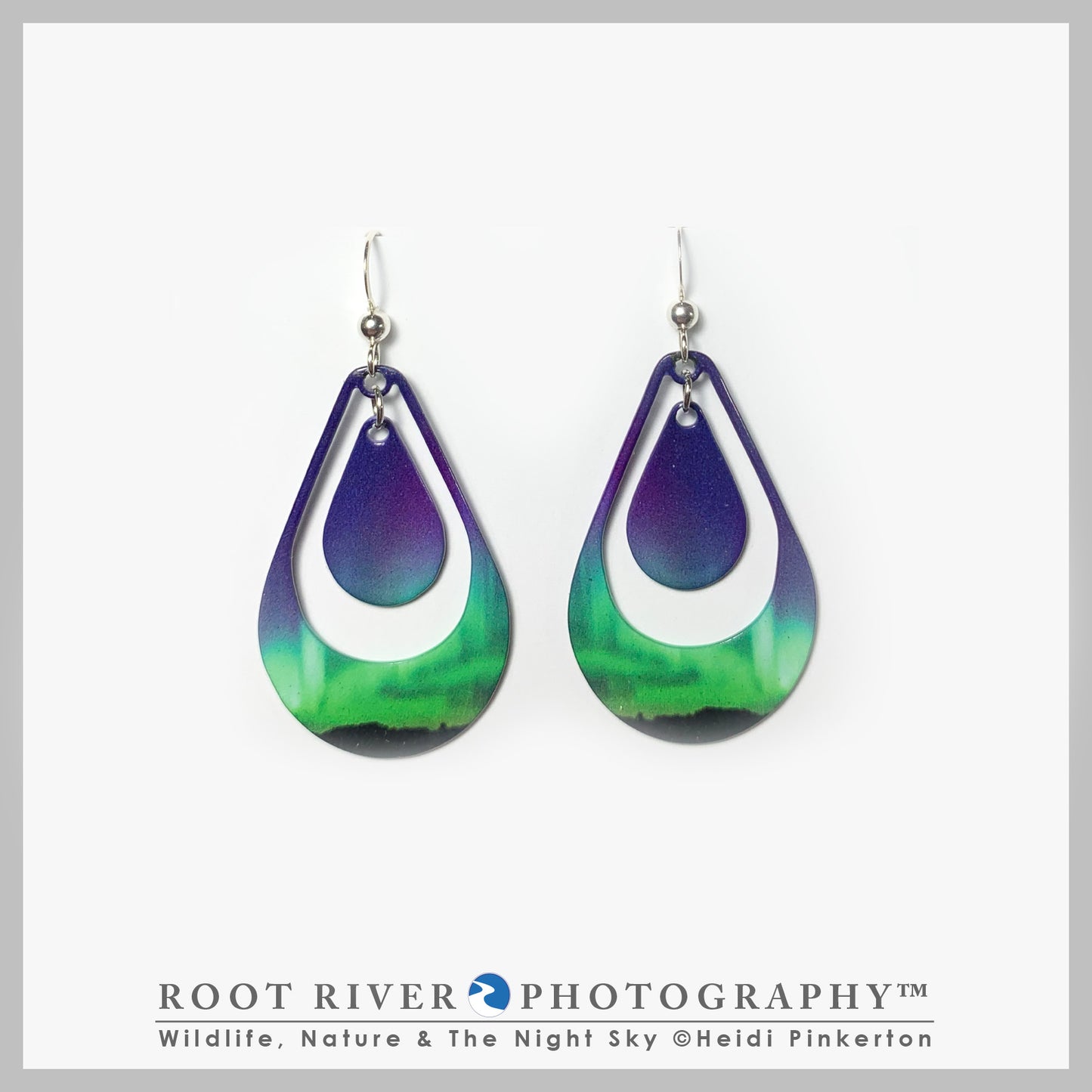 Candelabra Open Teardrop with Drop Earrings