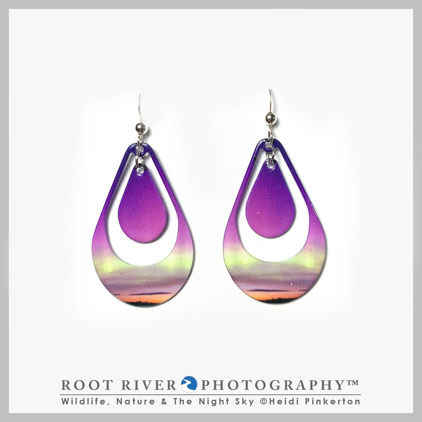 Jewelry Morning Light Open Teardrop with Drop Earrings