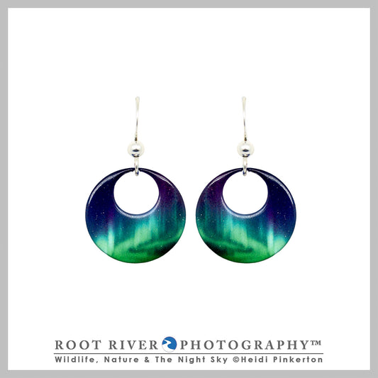 Candelabra Open Circle Earrings