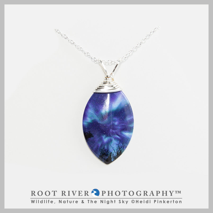 On Angel’s Wings Leaf Necklace