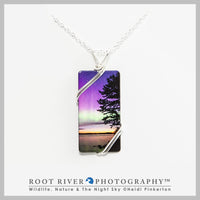 Morning Light Rectangle Necklace