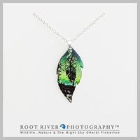Rookie Pond Double Leaf Necklace