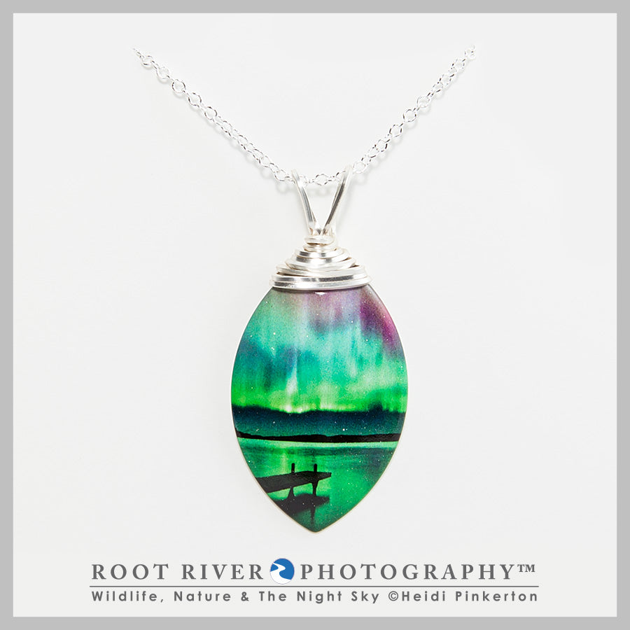 Border Patrol Leaf Necklace